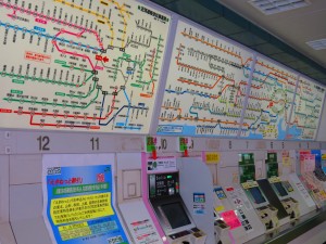 Tokyo rail system maps